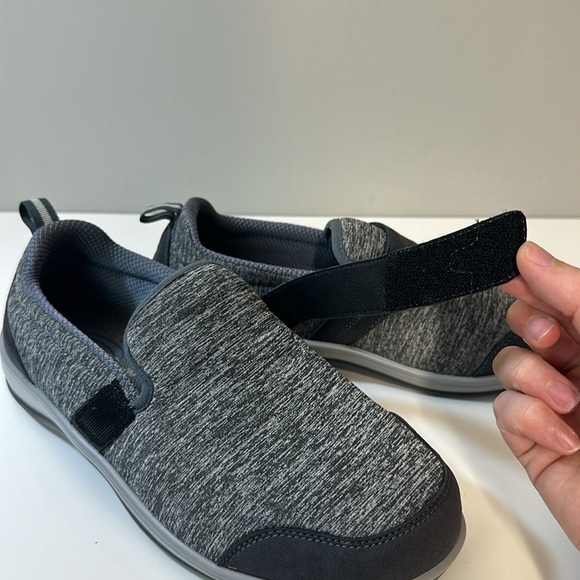 Orthofeet 822 Quincy Stretch Gray Orthotic Slip On Shoes Womens 11X-Wide (2E) - Picture 14 of 15